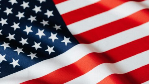 Flag of the United States.