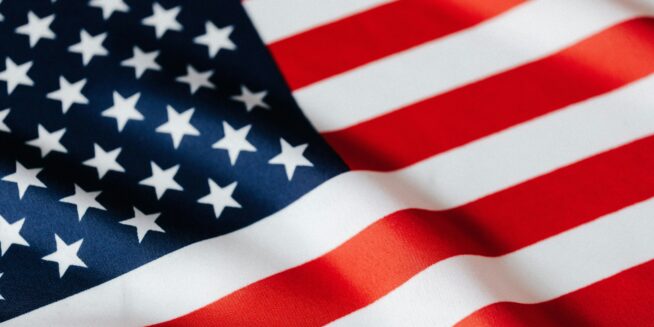 Flag of the United States.